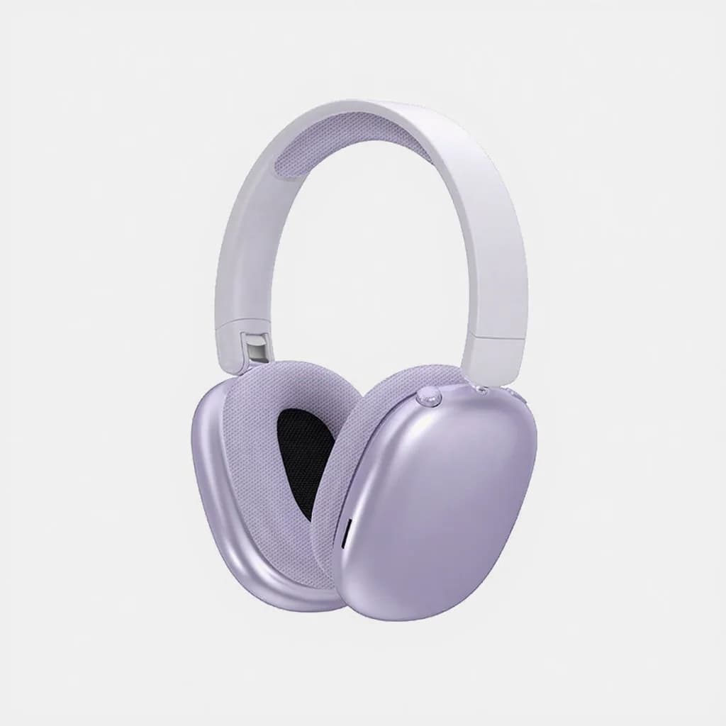 Bezdrátová Bluetooth sluchátka přes uši s FM rádiem a slotem na TF kartu