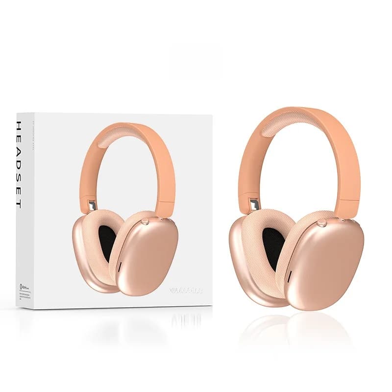 Bezdrátová sluchátka přes uši Bluetooth s dlouhou výdrží baterie