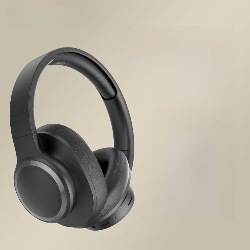 Bezdrátová Bluetooth sluchátka přes uši s FM rádiem a slotem na TF kartu