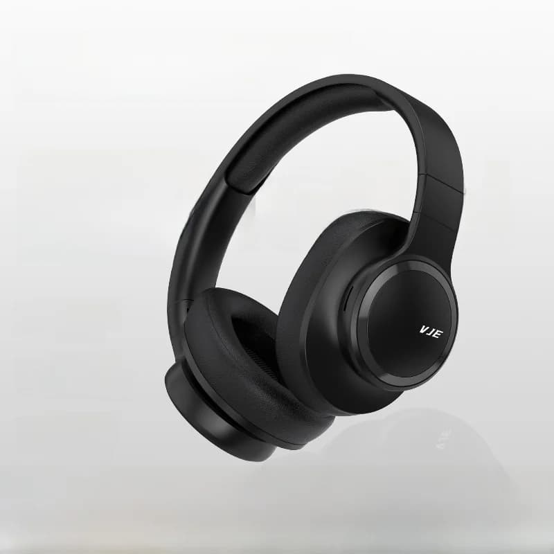 Bezdrátová Bluetooth sluchátka přes uši s mikrofonem a hlubokými basy