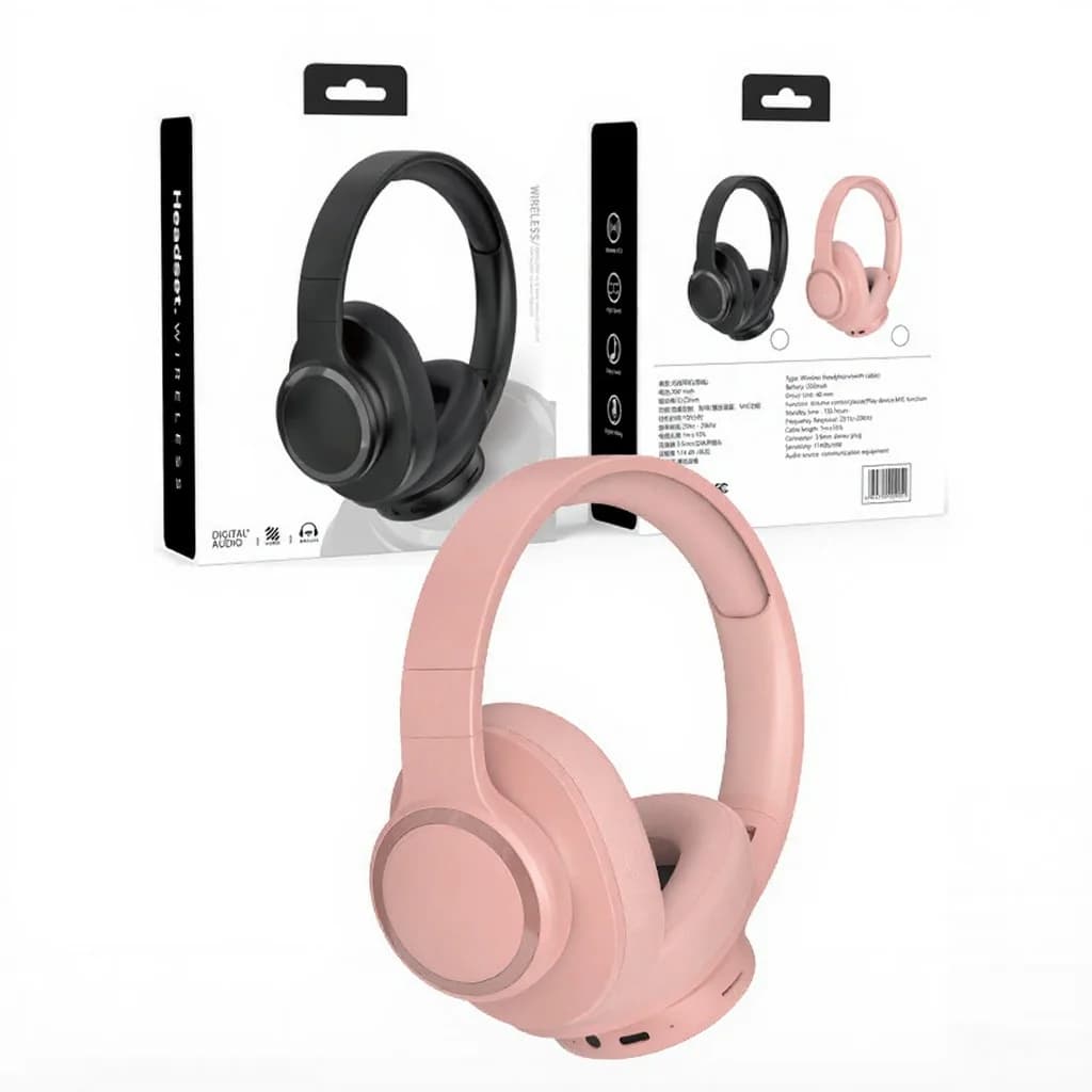Bezdrátová náhlavní sluchátka s dlouhou výdrží a Bluetooth 5.4