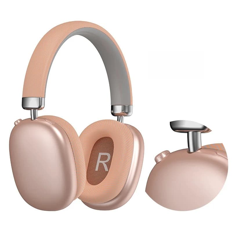 Bezdrátová sluchátka přes uši Bluetooth 5.4 dlouhá výdrž skládací