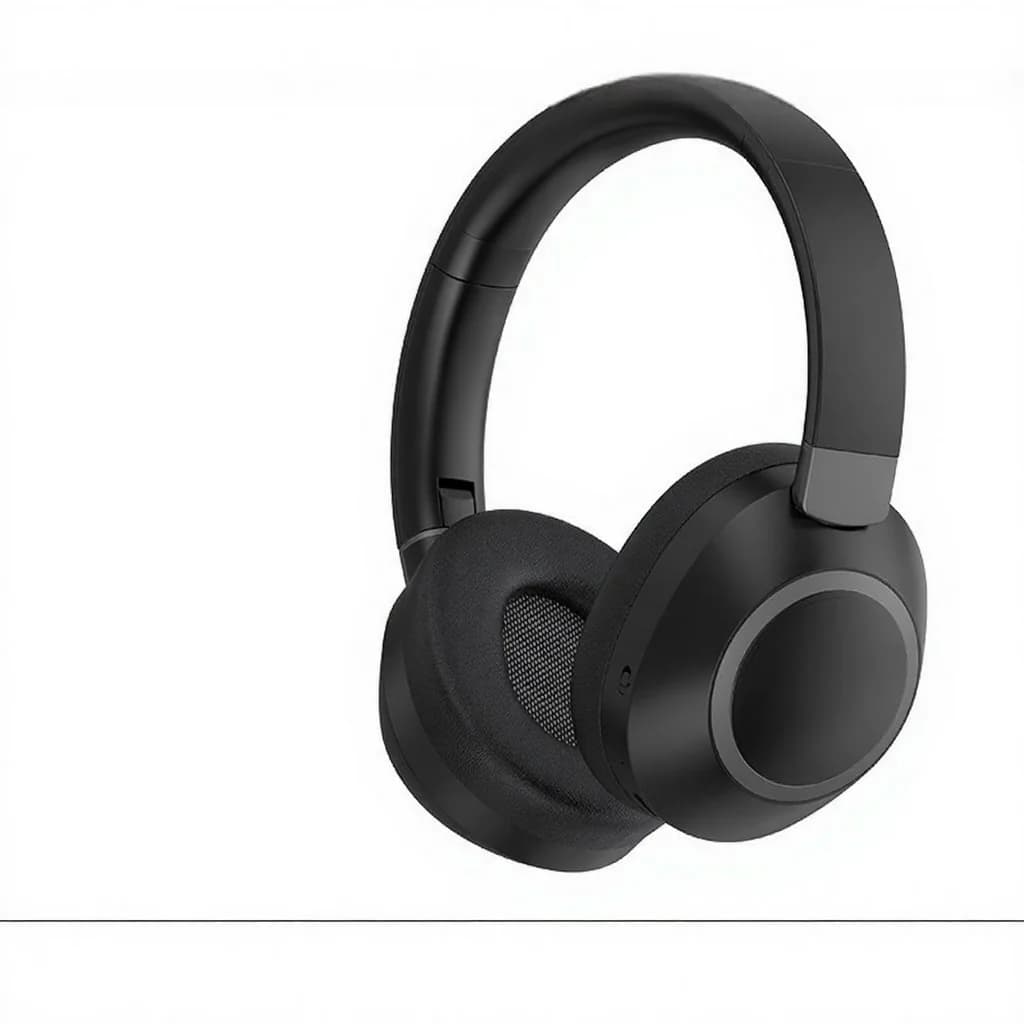 Bezdrátová stereo sluchátka přes uši s aktivním potlačením hluku