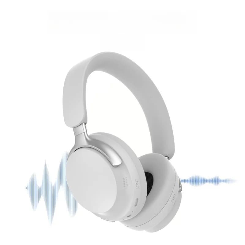 Bezdrátová Bluetooth sluchátka přes uši s 3D stereo zvukem a dlouhou výdrží
