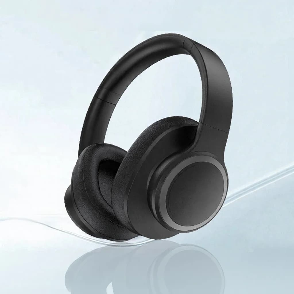 Bezdrátová sluchátka přes uši s aktivním potlačením hluku a Bluetooth 5.4