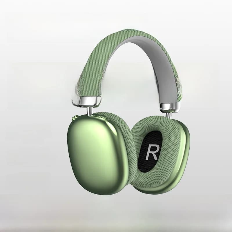 Bezdrátová Bluetooth sluchátka přes uši se slotem na TF kartu a nabíjením Type-C