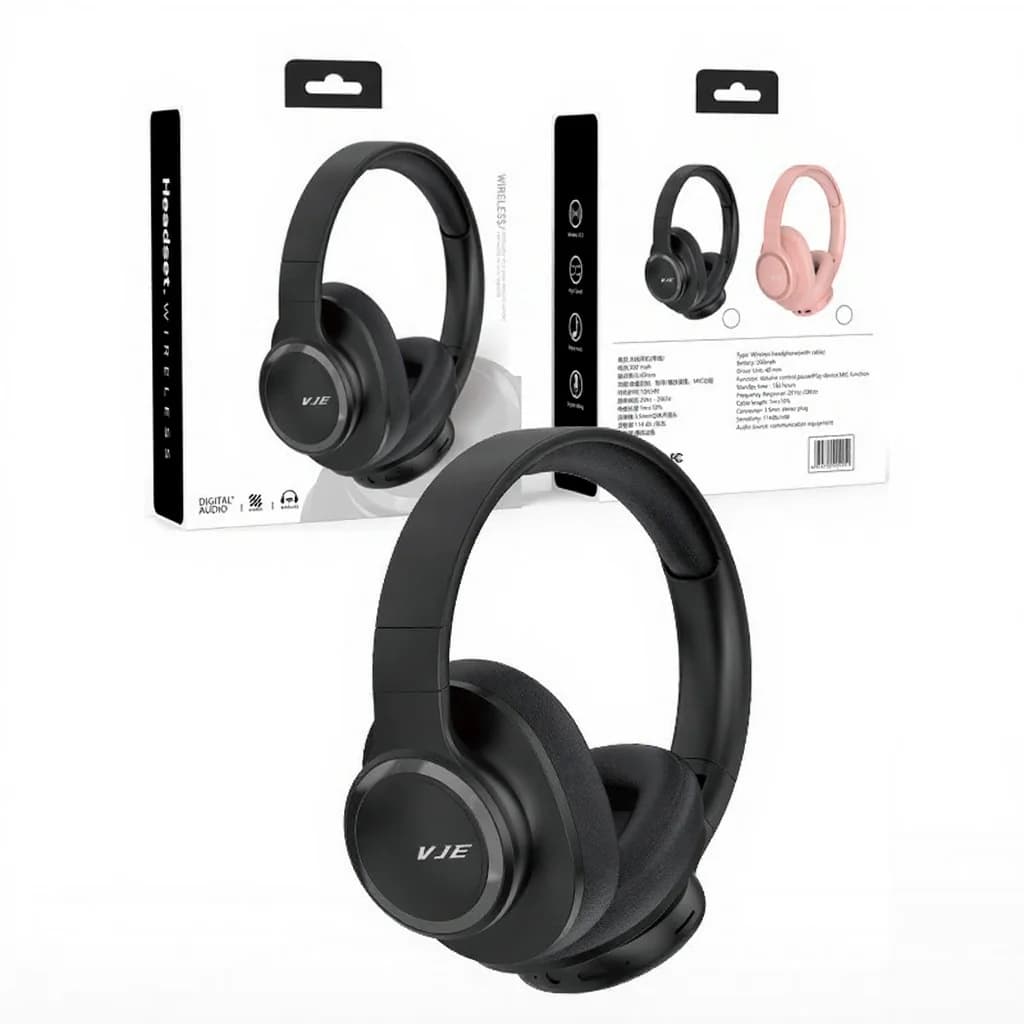 Bezdrátová náhlavní sluchátka s dlouhou výdrží a Bluetooth 5.4