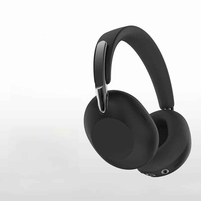 Bezdrátová Bluetooth sluchátka přes uši s aktivním potlačením hluku