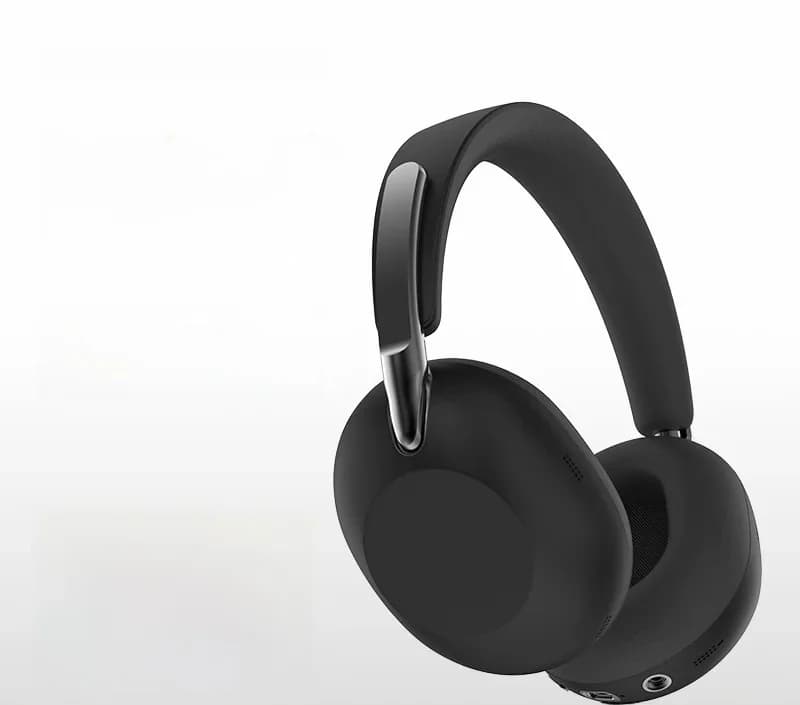 Bezdrátová Bluetooth sluchátka přes uši s aktivním potlačením hluku