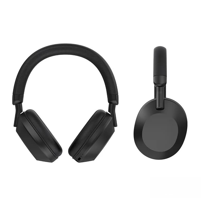 Bezdrátová sluchátka přes uši s FM rádiem a Bluetooth 5.4