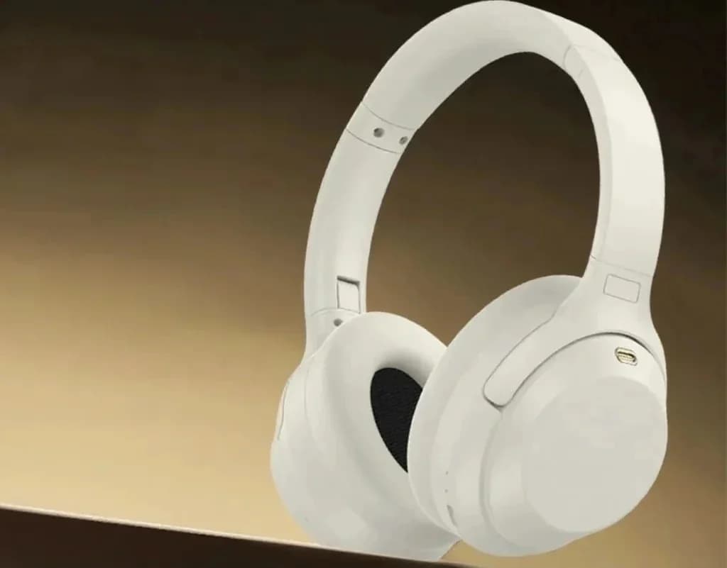 Bezdrátová sluchátka přes uši s ANC a nabíjením Type-C