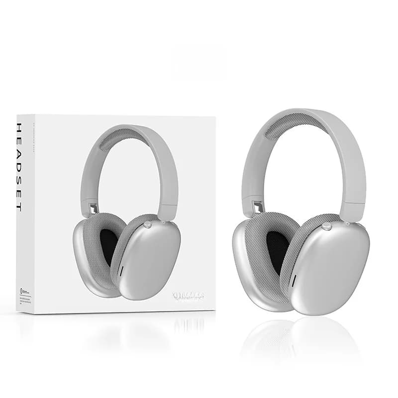 Bezdrátová sluchátka přes uši Bluetooth s dlouhou výdrží baterie