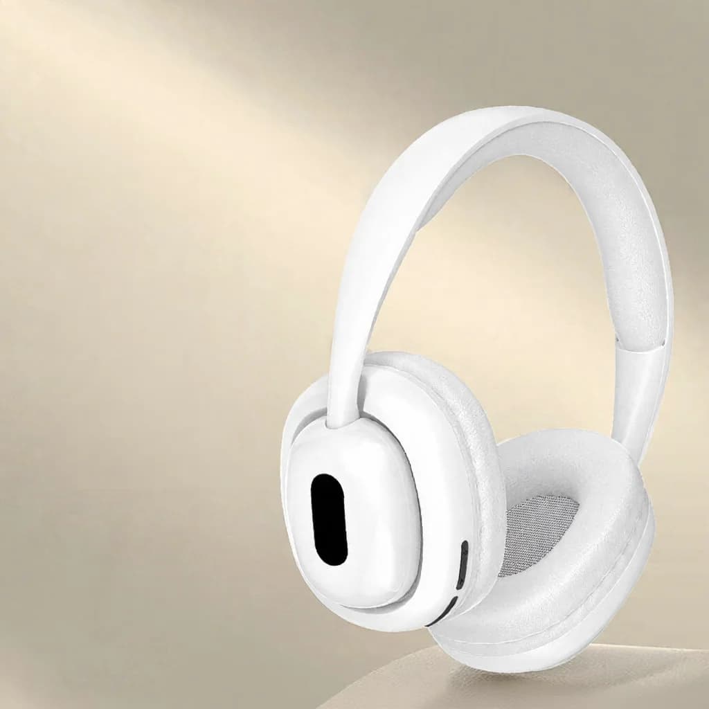 Sluchátka přes uši Bluetooth s FM rádiem a slotem na TF kartu