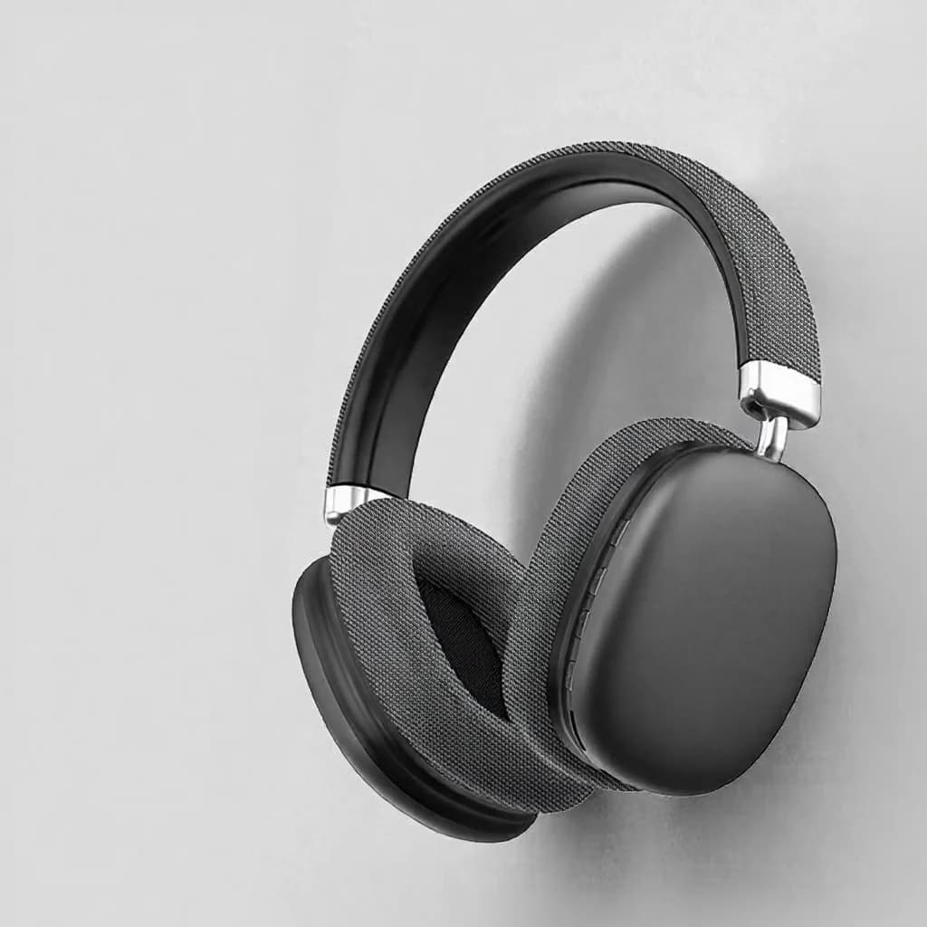 Bezdrátová Bluetooth sluchátka přes uši s hlubokými basy a nabíjením Type-C