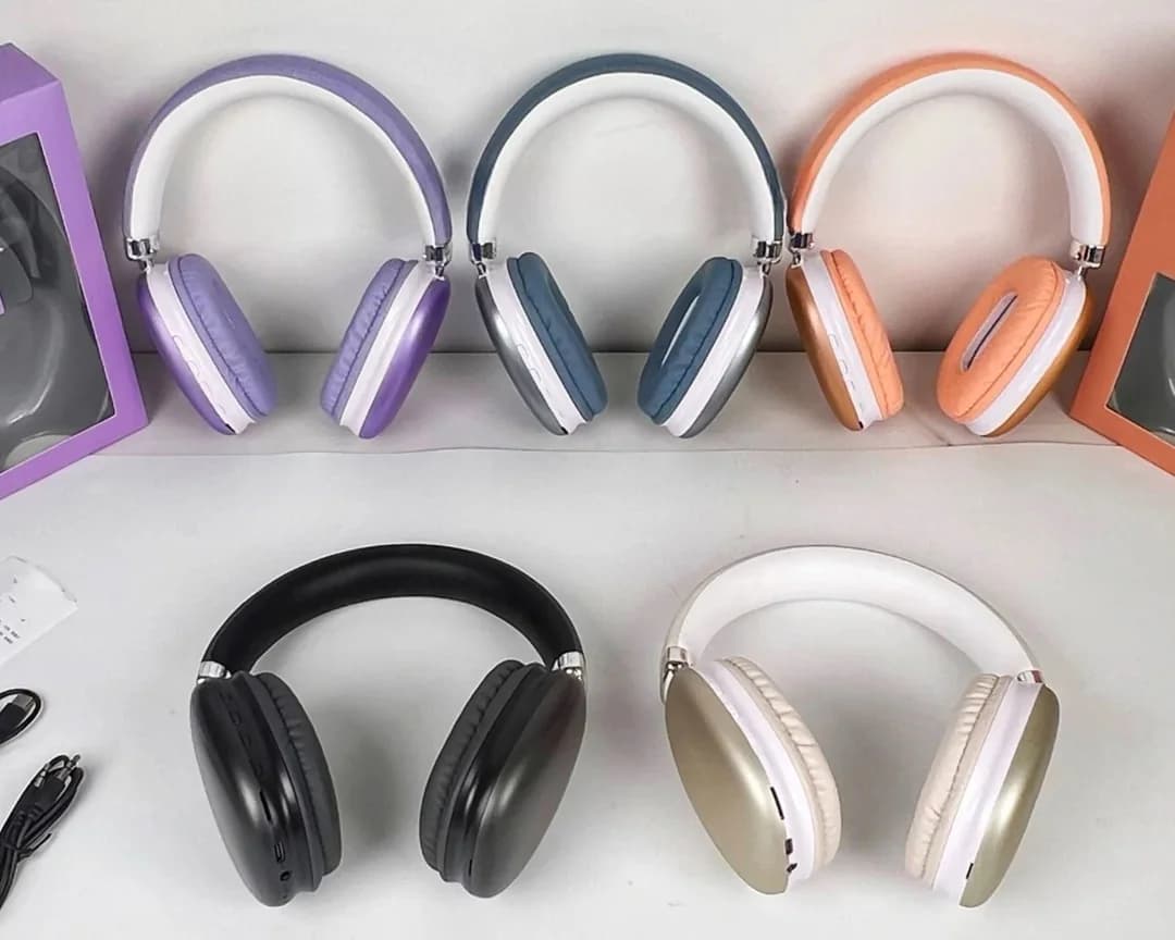 Bezdrátová sluchátka přes uši s Bluetooth 5.4 a dlouhou výdrží baterie