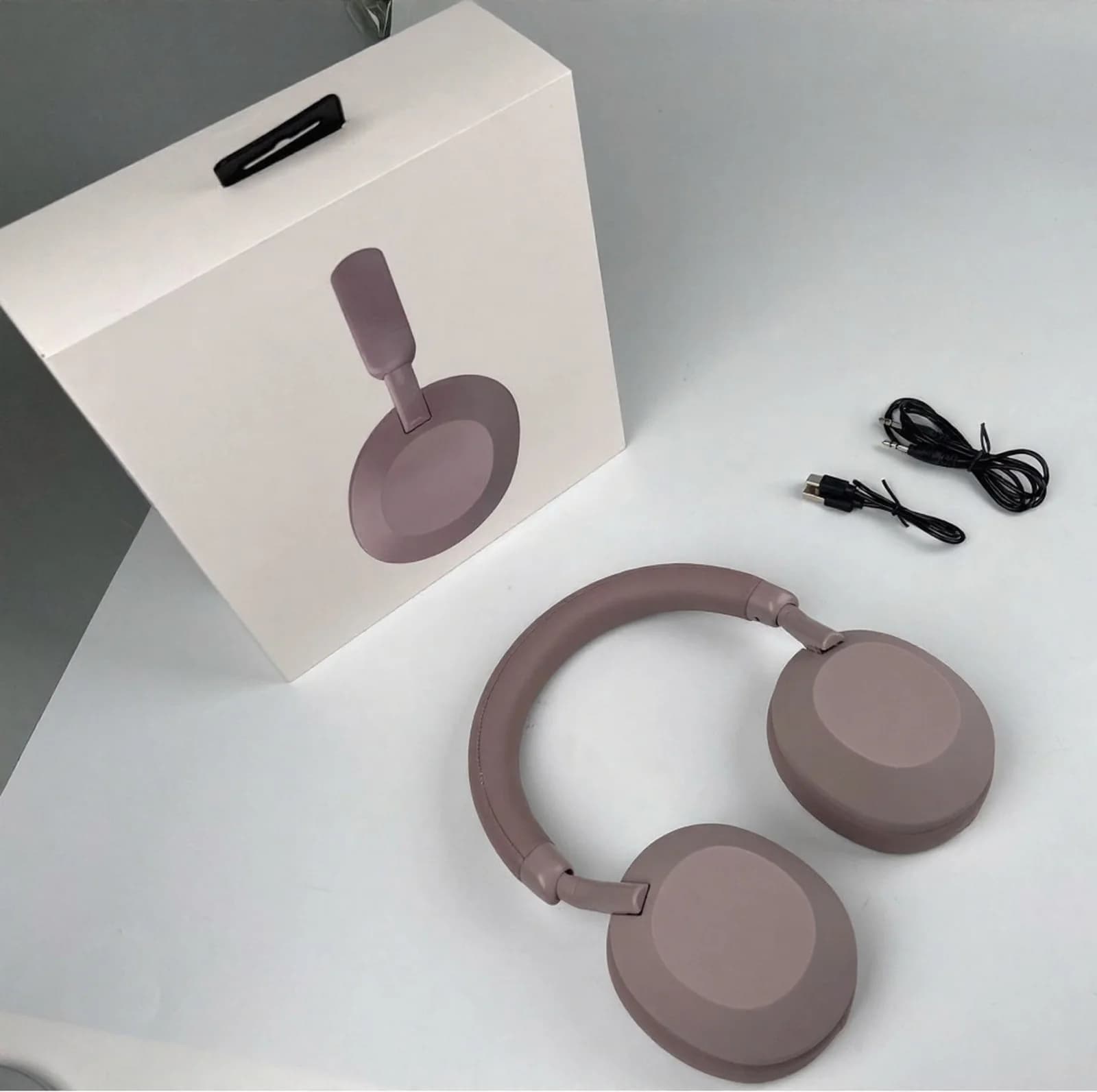 ANC Bezdrátová Bluetooth sluchátka přes uši s aktivním potlačením hluku