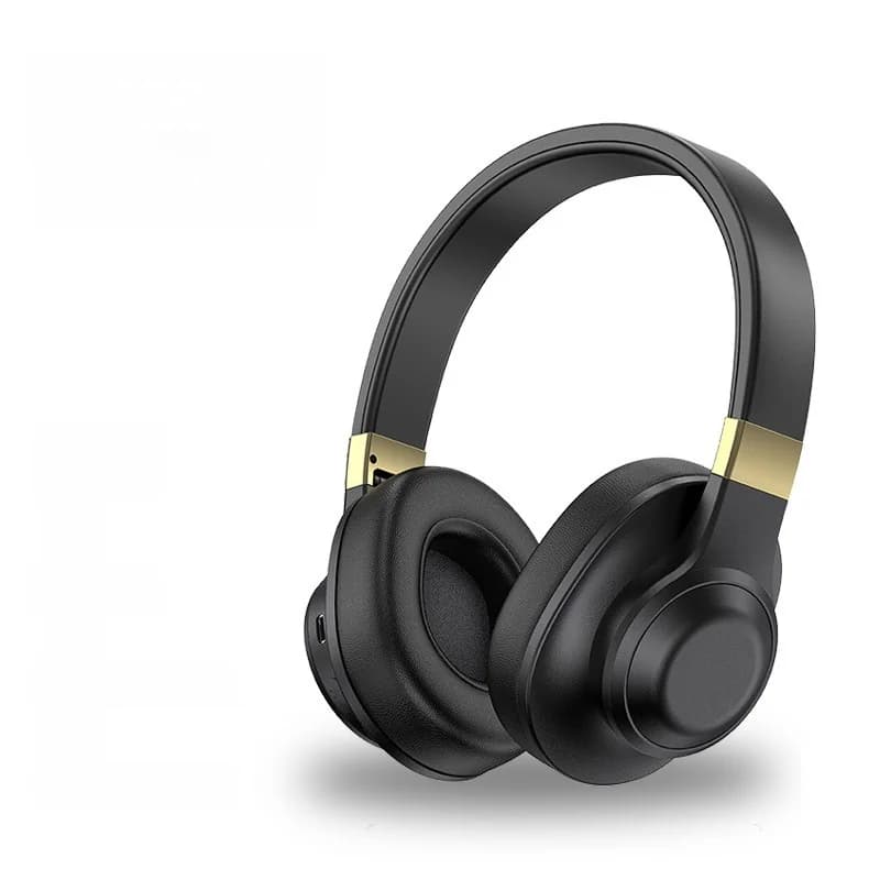 Bezdrátová Bluetooth sluchátka přes uši s hlubokými basy a dlouhou výdrží baterie