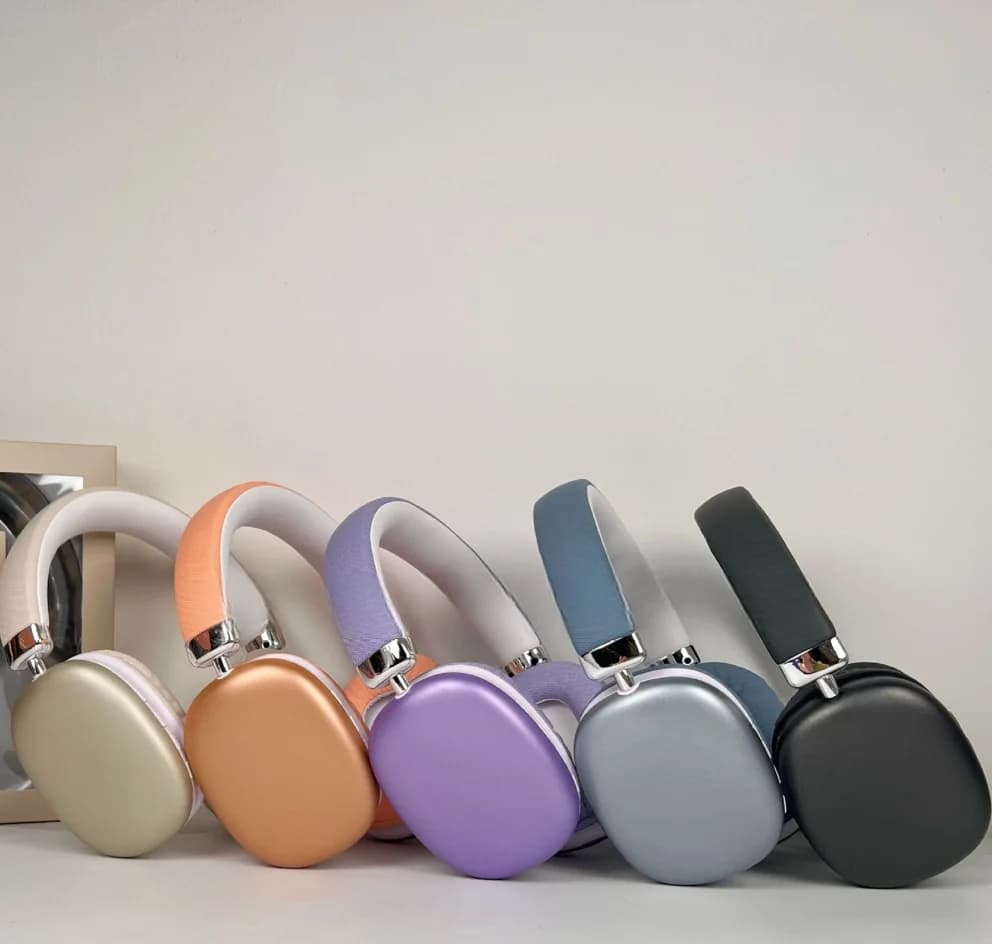 Bezdrátová sluchátka přes uši s Bluetooth 5.4 a dlouhou výdrží baterie