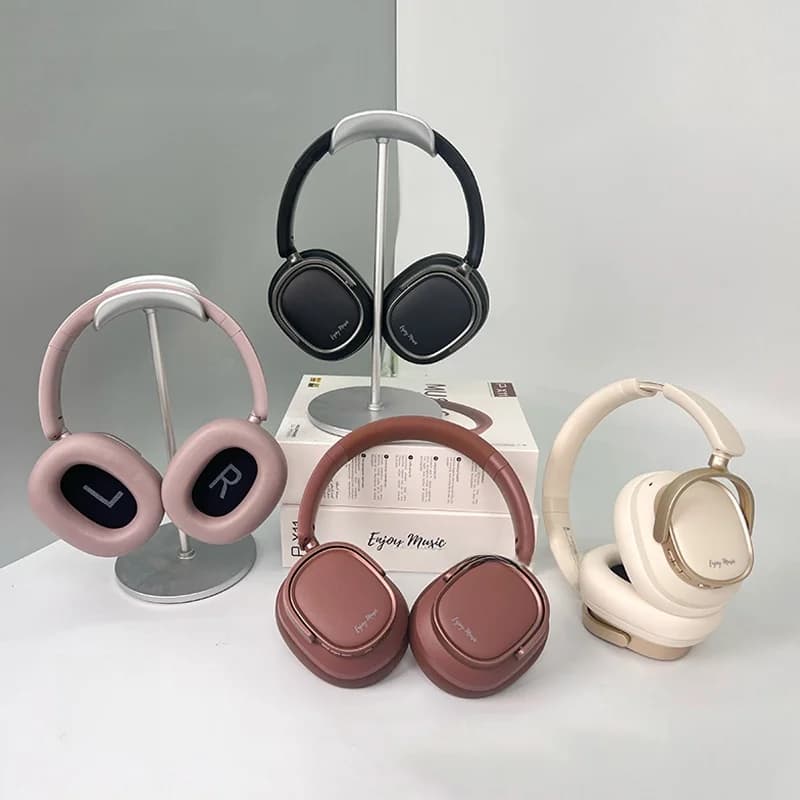 Retro Bluetooth sluchátka přes uši s aktivním potlačením hluku