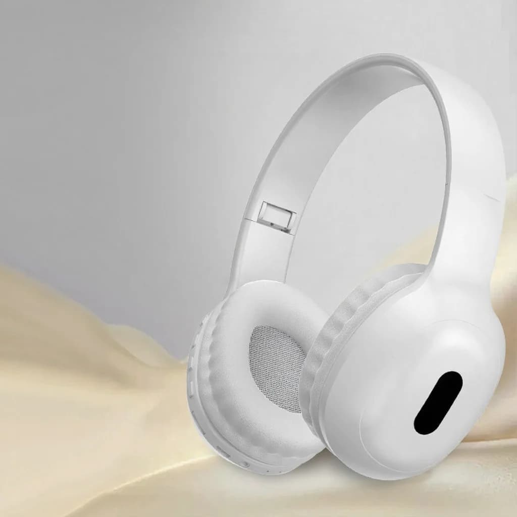 Sluchátka přes uši Bluetooth se slotem na TF kartu a AUX vstupem