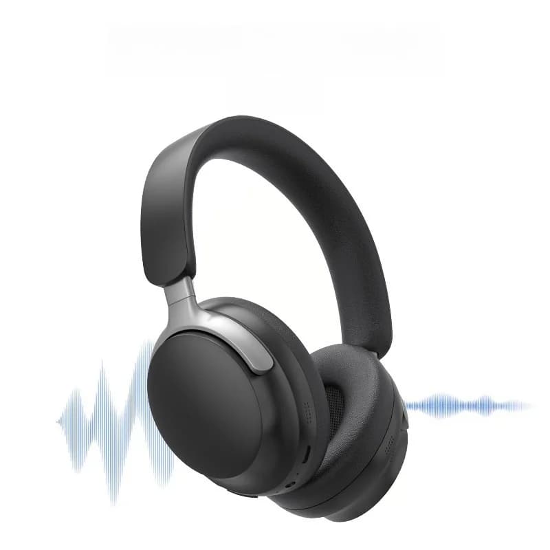 Bezdrátová Bluetooth sluchátka přes uši s 3D stereo zvukem a dlouhou výdrží