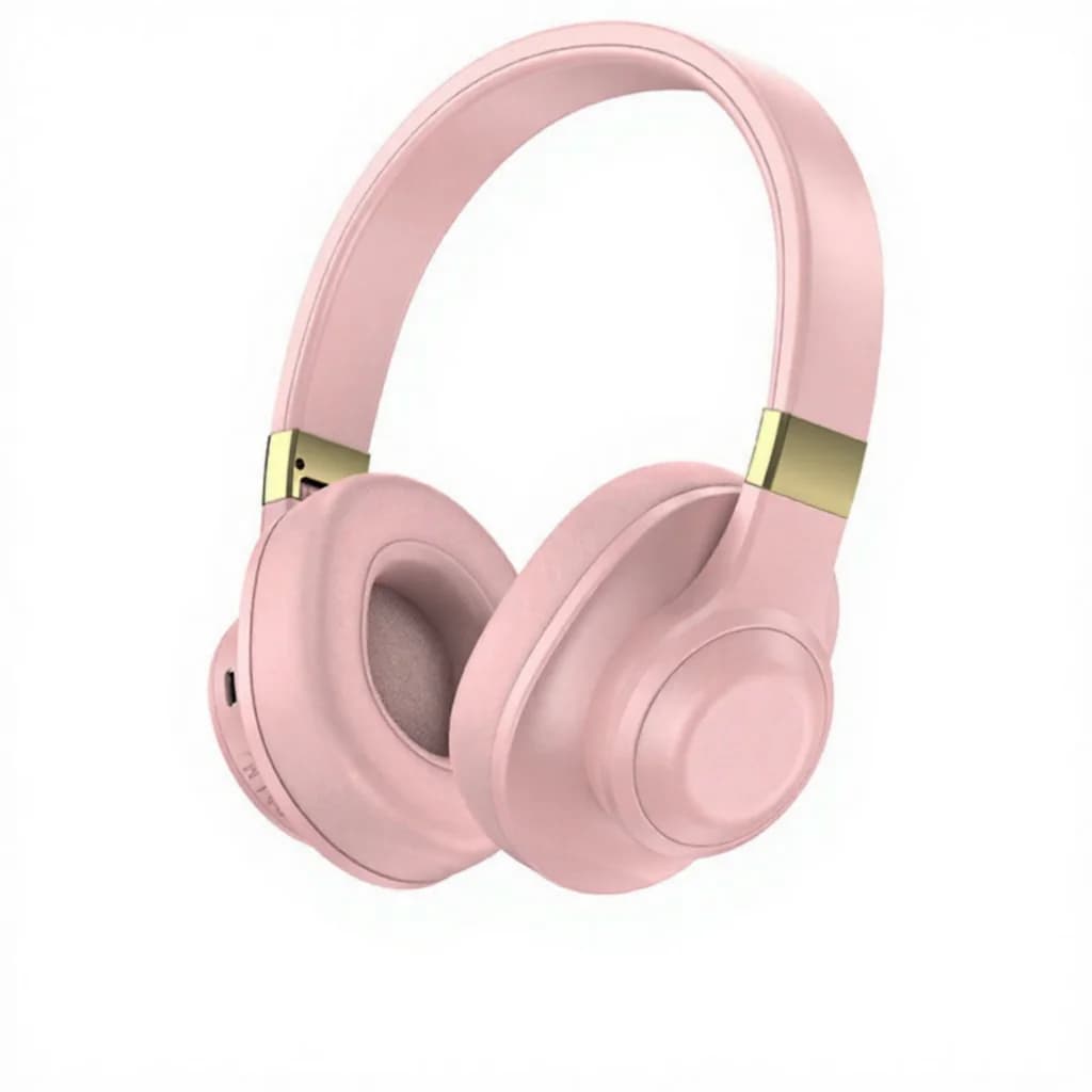 Bezdrátová Bluetooth sluchátka přes uši s hlubokými basy a dlouhou výdrží baterie