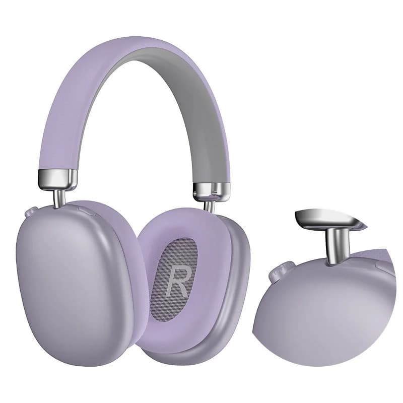 Bezdrátová sluchátka přes uši Bluetooth 5.4 dlouhá výdrž skládací