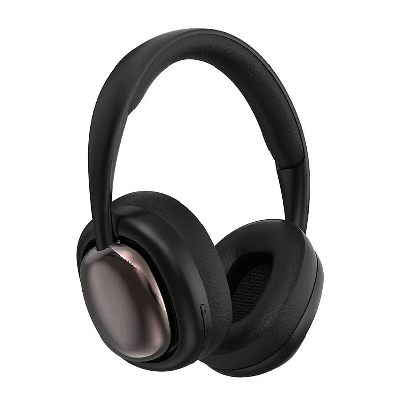 Bezdrátová sluchátka přes uši s Bluetooth, mikrofonem a 40mm měniči