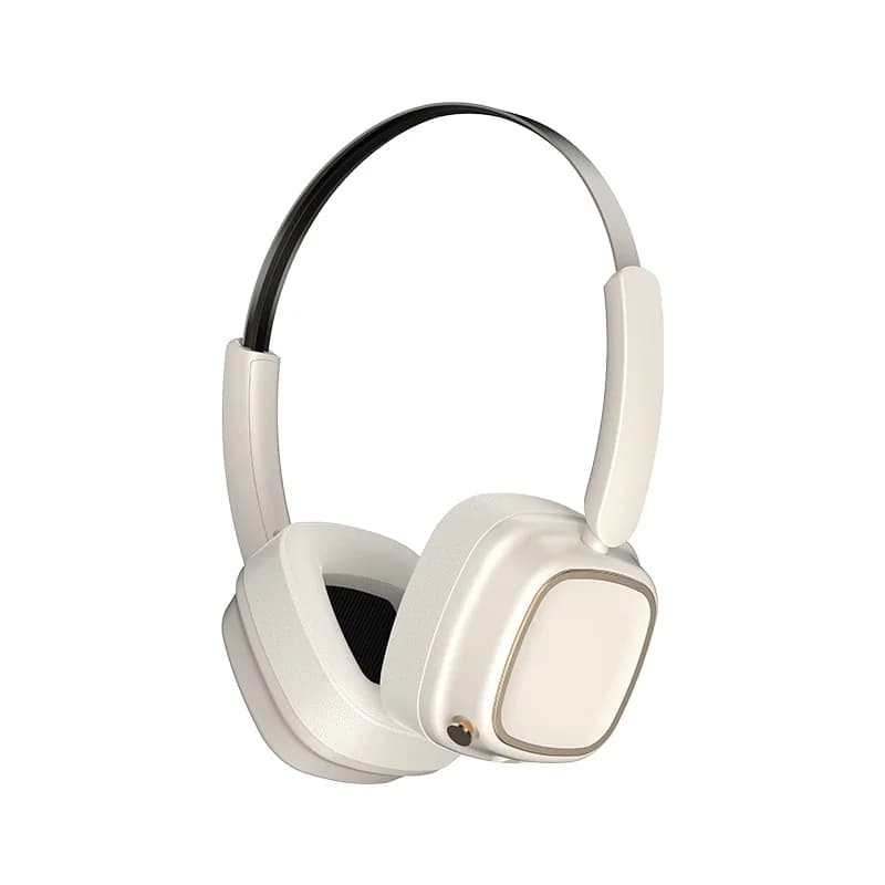 Retro bezdrátová sluchátka přes uši Bluetooth 5.4 se stereo basy